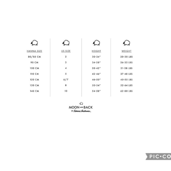 Hanna Andersson Moon and Back Organic Star PJ Set Size 2 Toddler - Picture 7 of 7